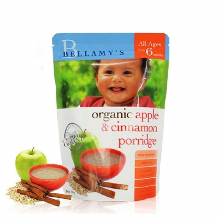 bellamy's organic porridge