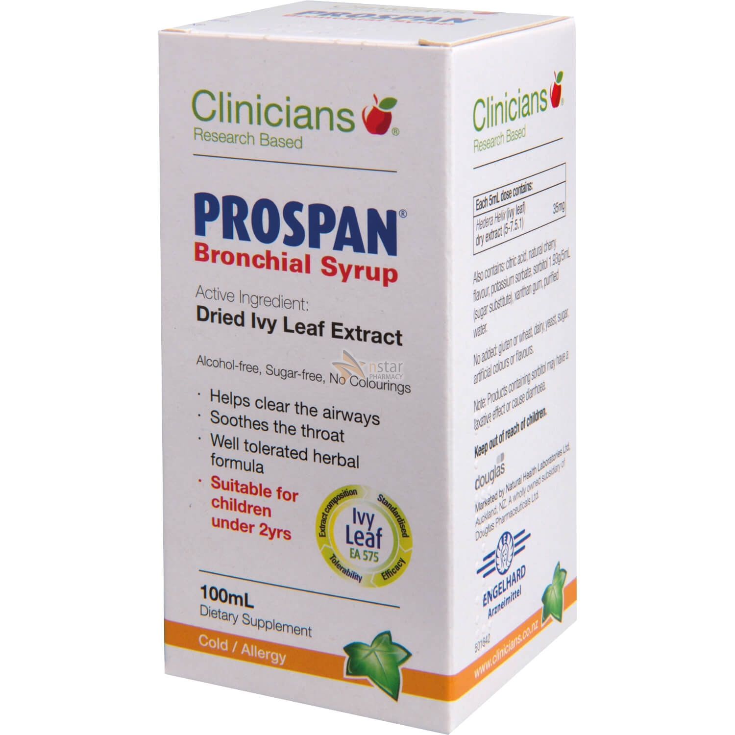 Clinicians - Clinicians Prospan Bronchial Coughing Syrup ...