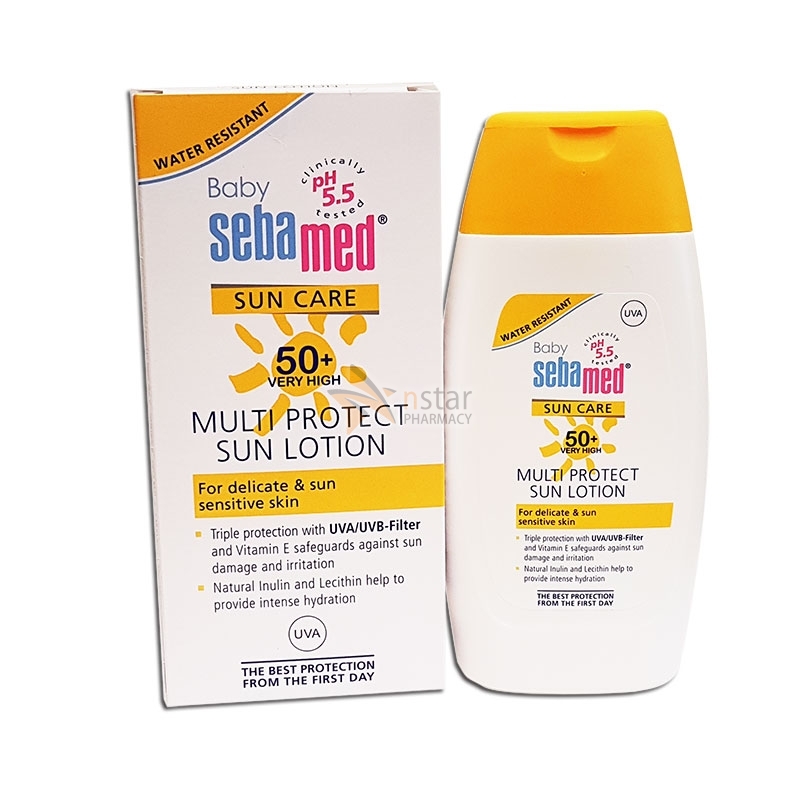 sebamed baby sun lotion spf 50